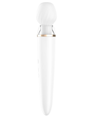 Double Wand-er Satisfyer 33cm Blanc