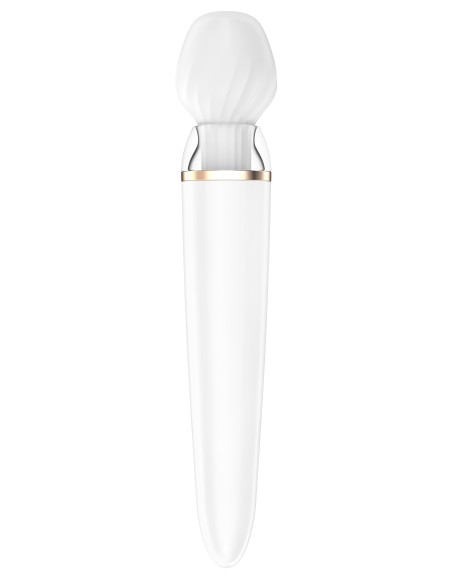 Double Wand-er Satisfyer 33cm Blanc
