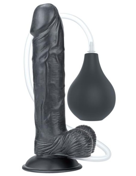 Gode éjaculateur Squirt 18 x 4.5cm Noir Gode éjaculateur Squirt 18 x 4.5cm Noir