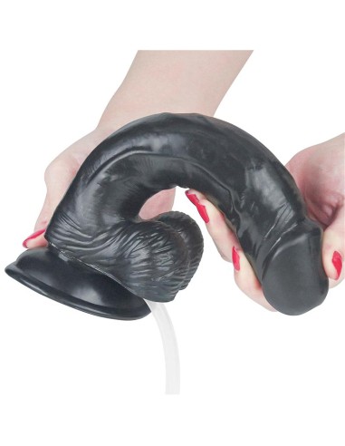 Gode éjaculateur Squirt 18 x 4.5cm Noir