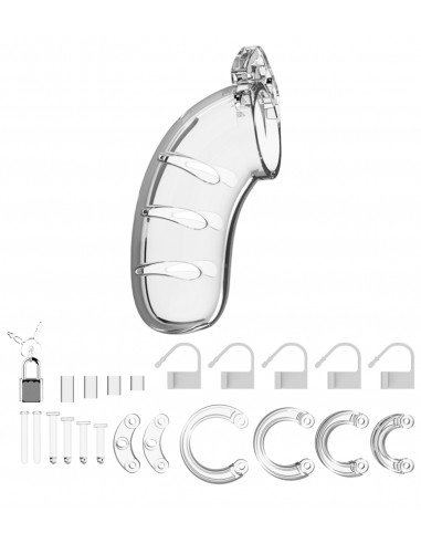 Cage de chasteté ManCage Modèle 03 11.5 x 3.5cm Transparente