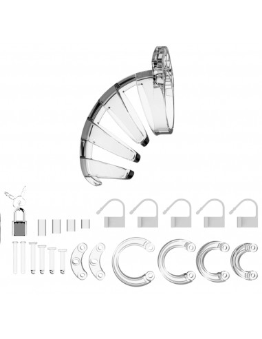 Cage de chasteté ManCage Modèle 02 9 x 3.5cm Transparente