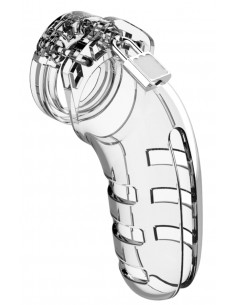 Cage de chasteté ManCage Modèle 06 14 x 4.5cm Transparente