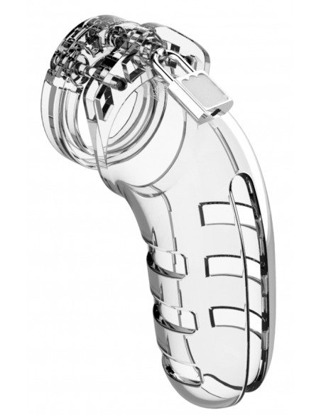 Cage de chasteté ManCage Modèle 06 14 x 4.5cm Transparente
