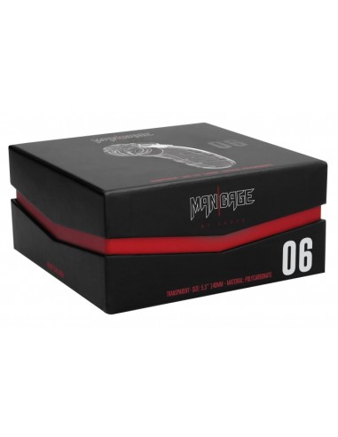 Cage de chasteté ManCage Modèle 06 14 x 4.5cm Transparente