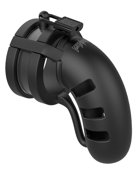 Cage de chasteté en silicone ManCage Modèle 19 - 11.5 x 3.2cm