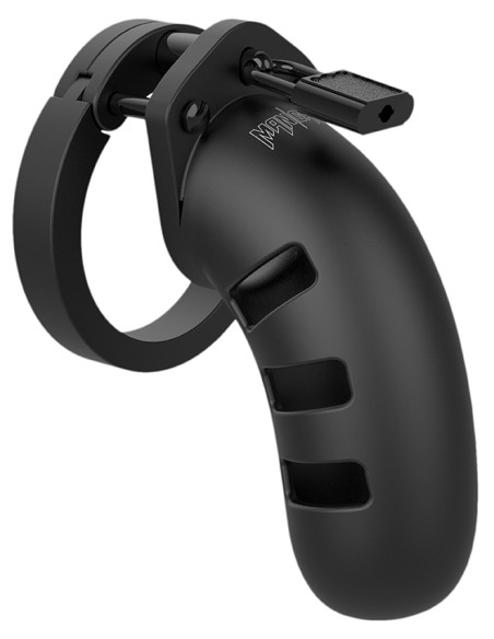 Cage de chasteté en silicone ManCage Modèle 21 - 11.5 x 3.5cm