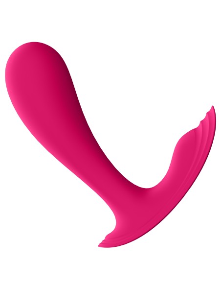 Stimulateur connecté Satisfyer Top Secret 9 x 3cm Rose