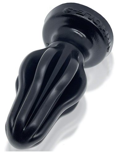 Plug silicone AirHole S 9 x 4cm Noir