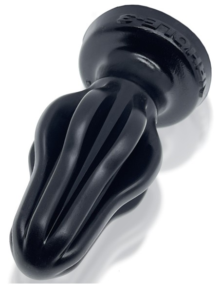 Plug silicone AirHole S 9 x 4cm Noir