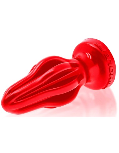 Plug silicone AirHole S 9 x 4cm Rouge