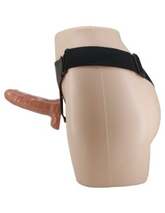 Double gode ceinture vibrant Passion Dual 14 x 4cm