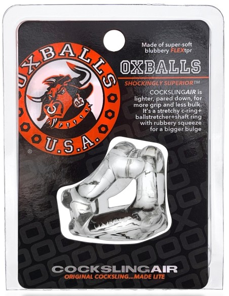 Ballstretcher souple Cocksling Air Transparent