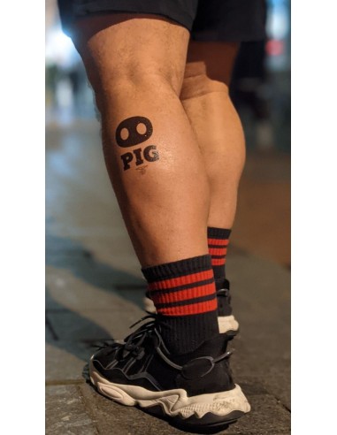 Tatouage éphémère MrB Pig 10 x 10cm