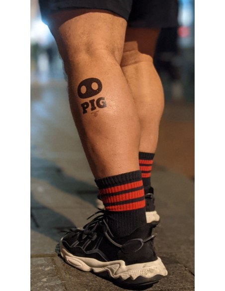 Tatouage éphémère MrB Pig 10 x 10cm