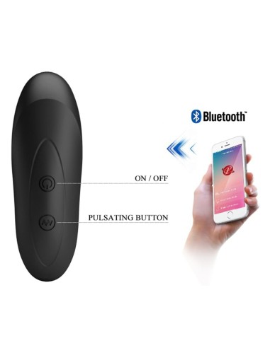 Stimulateur de prostate connecté Archenemy App Pretty Love 9 x 3.2cm