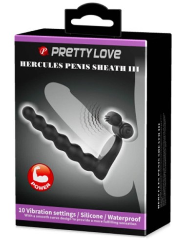 Embout de pénis Hercules Pretty Love 13 x 2.5cm