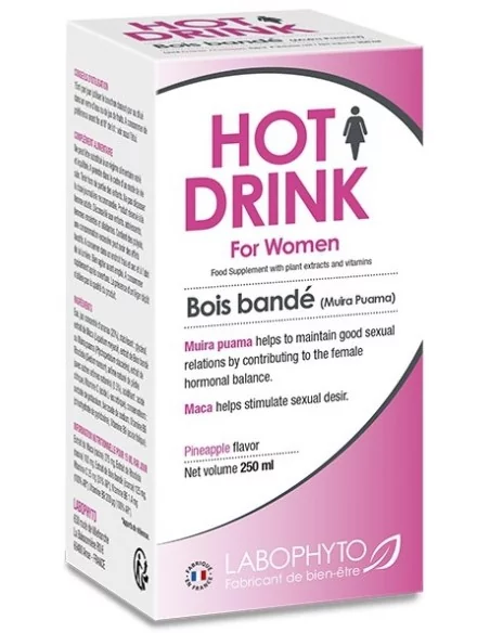 HOT DRINK Femme Bois Bandé - 250 ml