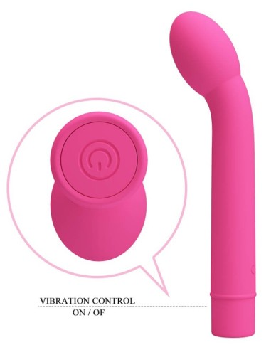 Vibro Point G Logan Pretty Love 16 x 3cm Rose