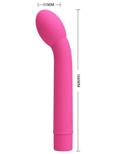 Vibro Point G Logan Pretty Love 16 x 3cm Rose