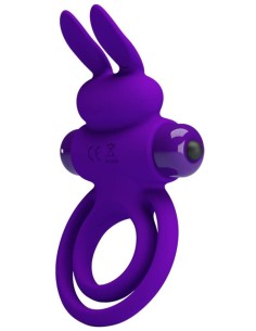 Anneau vibrant avec Rabbit Bunny Ring 27mm