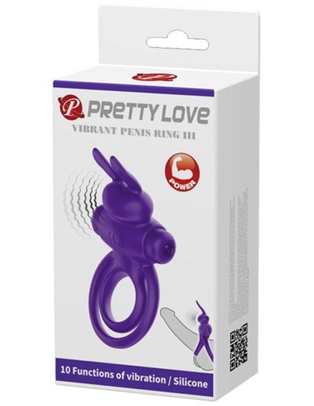 Anneau vibrant avec Rabbit Bunny Ring 27mm - Anneaux Vibrants - 2