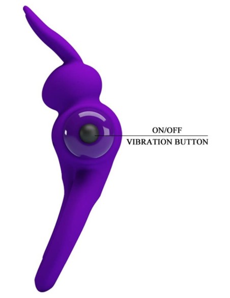 Anneau vibrant avec Rabbit Bunny Ring 27mm - Anneaux Vibrants - 4