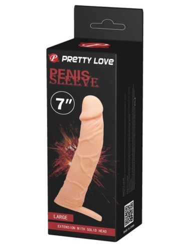 Gaine de pénis Extend Sleeve Pretty Love 17 x 3.5cm
