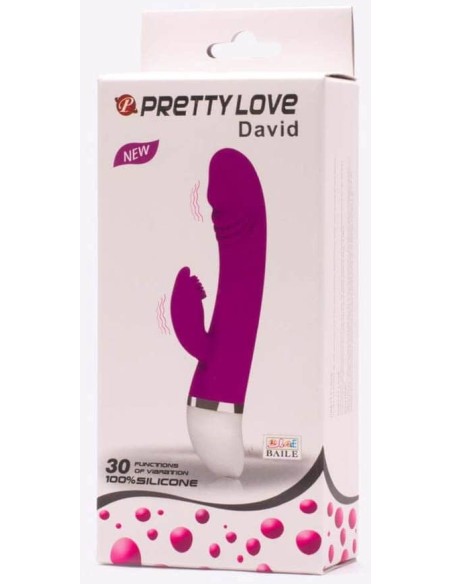 Vibro Rabbit David Pretty Love 20cm