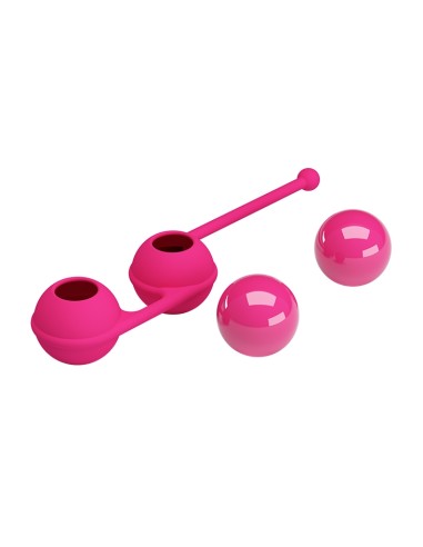 Boules de Geisha Tighten Up III Pretty Love 8.5 x 3.4cm Rose