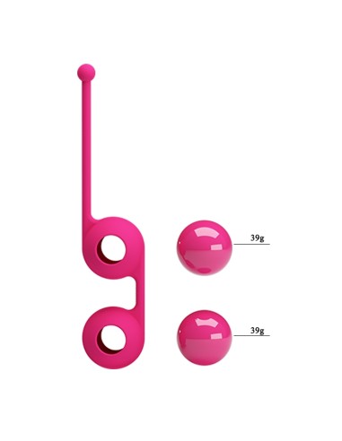 Boules de Geisha Tighten Up III Pretty Love 8.5 x 3.4cm Rose