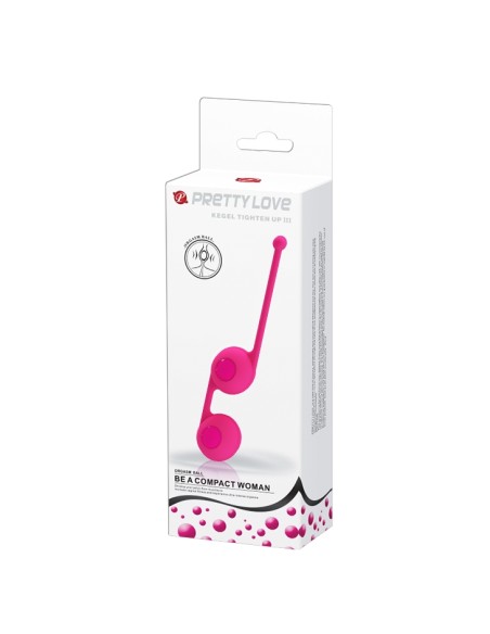 Boules de Geisha Tighten Up III Pretty Love 8.5 x 3.4cm Rose