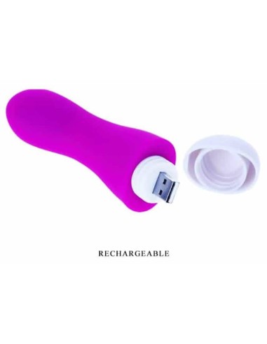 Stimulateur de clitoris Ian Pretty Love 12cm Violet