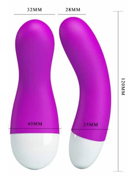 Stimulateur de clitoris Ian Pretty Love 12cm Violet Stimulateur de clitoris Ian Pretty Love 12cm Violet