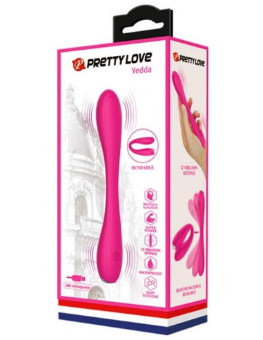 Vibro Yedda Pretty Love 17 x 2.7 cm Rose