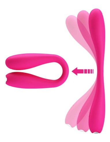 Vibro Yedda Pretty Love 17 x 2.7 cm Rose