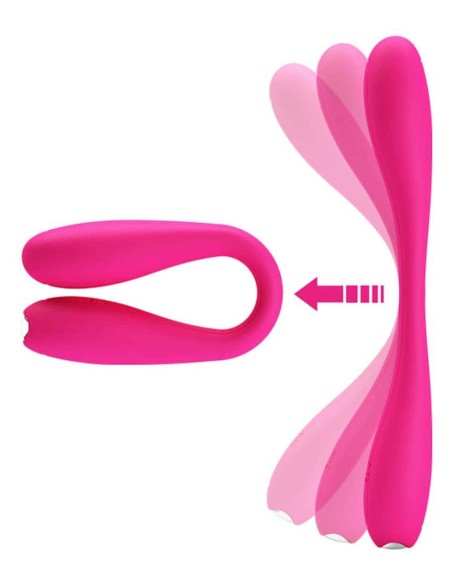 Vibro Yedda Pretty Love 17 x 2.7 cm Rose