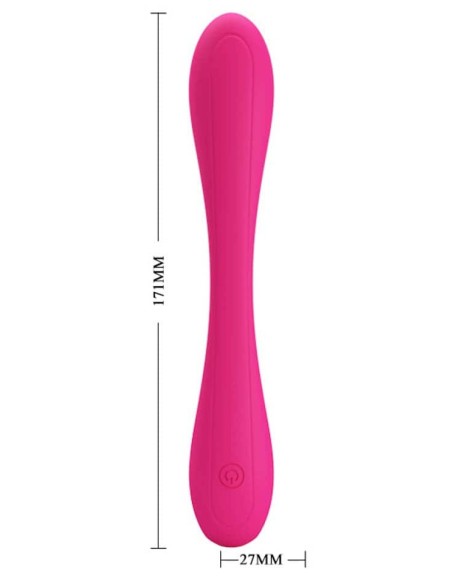 Vibro Yedda Pretty Love 17 x 2.7 cm Rose