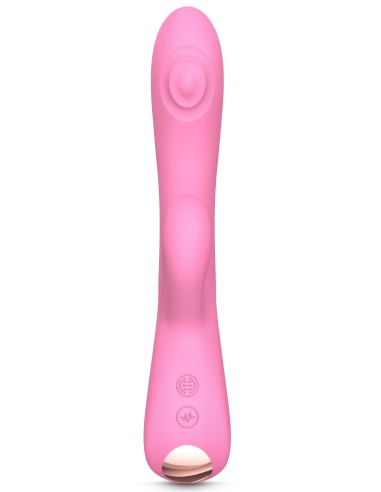 Vibro Rabbit Bunny & Clyde Love to Love 22cm Rose