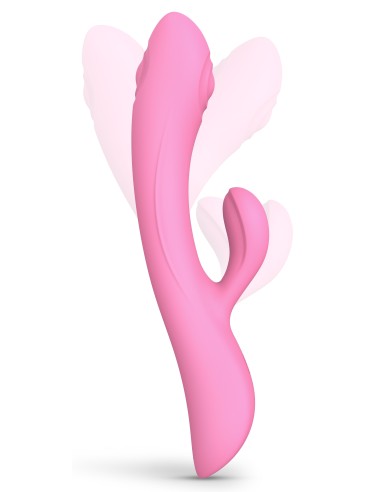 Vibro Rabbit Bunny & Clyde Love to Love 22cm Rose