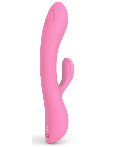 Vibro Rabbit Bunny & Clyde Love to Love 22cm Rose Vibro Rabbit Bunny & Clyde Love to Love 22cm Rose