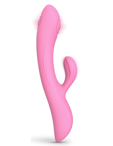 Vibro Rabbit Bunny & Clyde Love to Love 22cm Rose