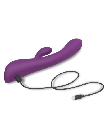 Vibro Rabbit Bunny & Clyde Love to Love 22cm Violet