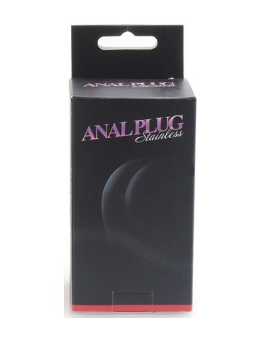 Plug Tunnel en métal Butt Open S 5 x 3.5cm