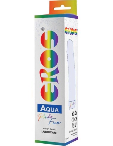 Lubrifiant Eau Eros Pride avec Bouteille gode 300ml