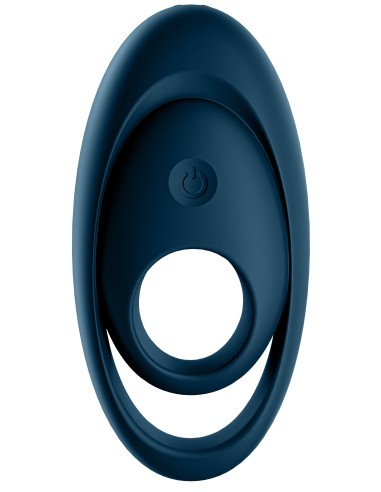 Cockring vibrant Satisfyer Glorious Duo Navy