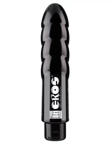 Lubrifiant Silk Classic avec bouteille Dildo 175mL