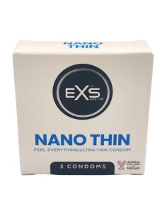 Préservatifs fins Nano Thin x3