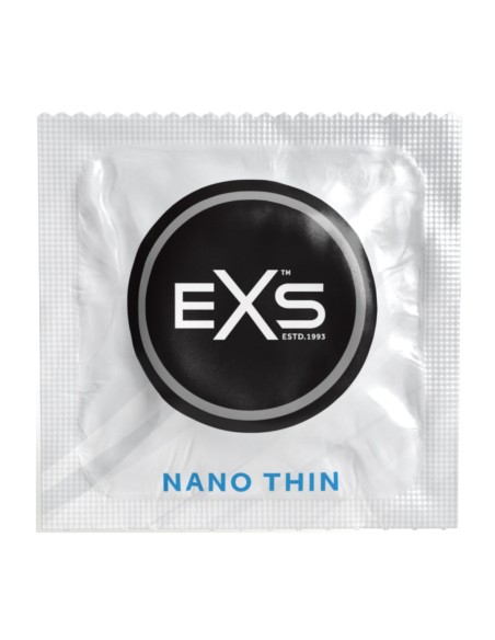 Préservatifs fins Nano Thin 53mm x3 Préservatifs fins Nano Thin 53mm x3