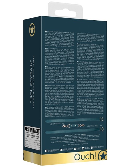 Liens pour les cuisses Thigh Luxy Bleu